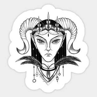 Unseelie Fairy King Sticker